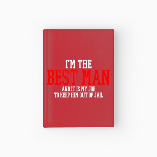 Discover Best Man Wedding Hardcover Journal