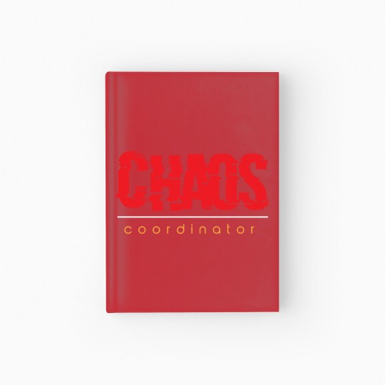 Discover Chaos Coordinator Design Hardcover Journal
