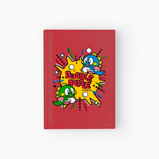 Discover Bubble Bobble - Bubble Bobble - Hardcover Journal