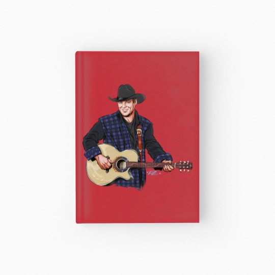 Discover John Michael Montgomery - An illustration by Paul Cemmick - John Michael Montgomery - Hardcover Journal