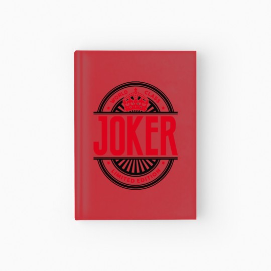 Discover World class joker  Hardcover Journal