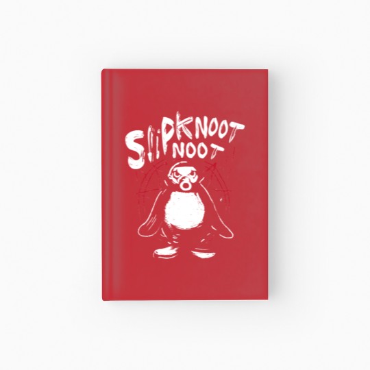 Discover Slipknoot noot Penguin Death Metal Gothic Hard Hardcover Journal