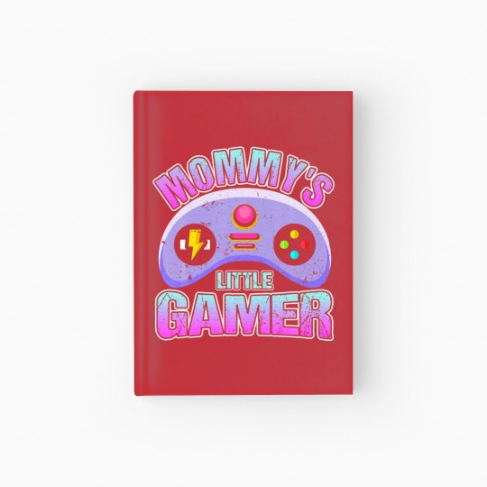 Discover Mommy's Little Gamer Video Gaming Hardcover Journal