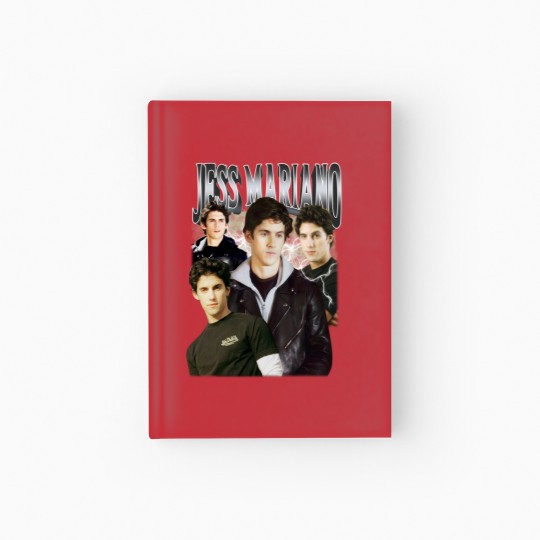 Discover Limited Jess Mariano Vintage 90s Grapic Milo Ventimiglia Hardcover Journal Hardcover Journal