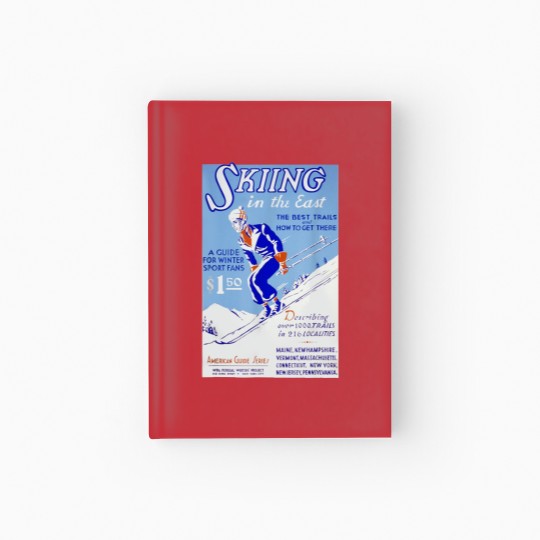 Discover Skiing in the East Hardcover Journal
