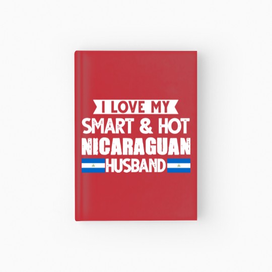 Discover Womens I Love My Nicaraguan Husband Nicaraguan Hardcover Journal