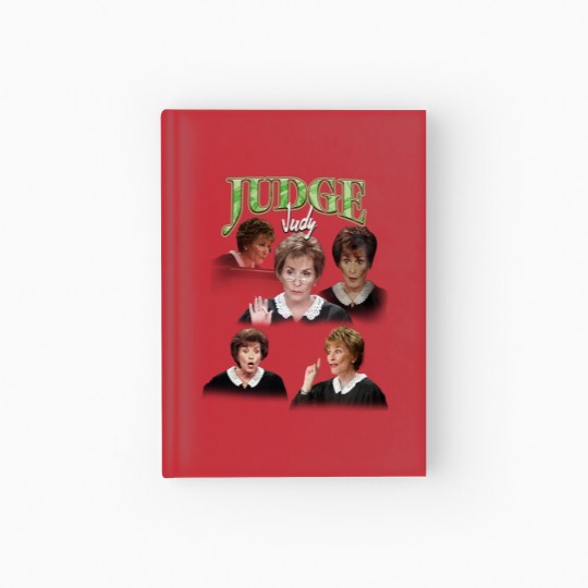 Discover Judge Judy 90's Hardcover Journal