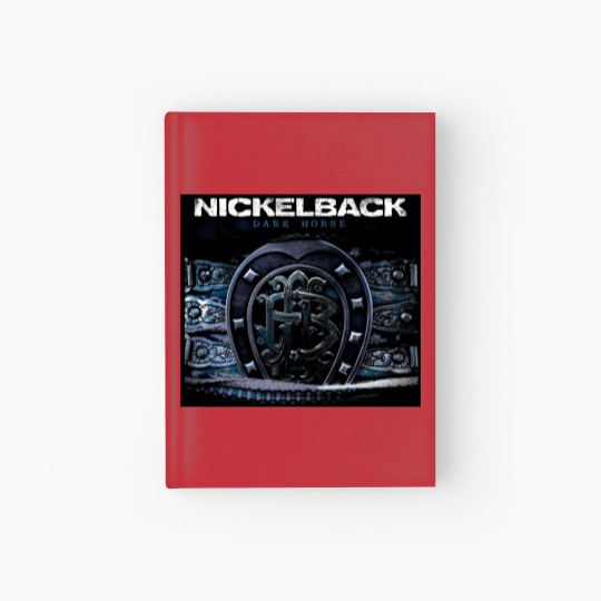 Discover Rare Dark Horse Nickelback Unisex Gift For Fans Hardcover Journal