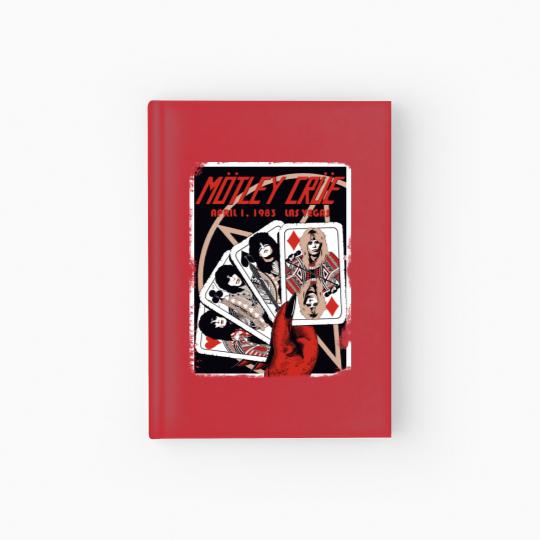 Discover Motley Crue The Stadium Tour 2022 Vintage Motley Crue Graphic Hardcover Journal