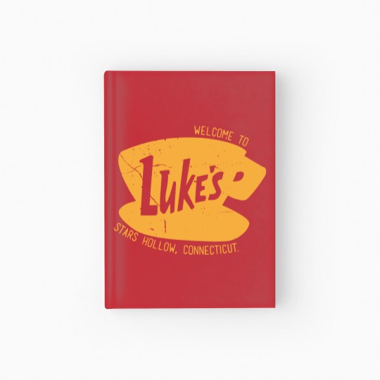 Discover Retro Luke's Diner Hardcover Journal, Luke's Diner Hardcover Journal, Stars Hollows Hardcover Journal
