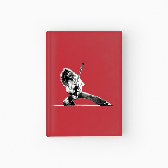 Discover Eddie van Hardcover Journal, Heavy Metal Hardcover Journal, van Hardcover Journal