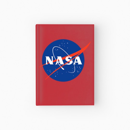 Discover NASA Meatball Logo Insignia Symbol NASA Hardcover Journal