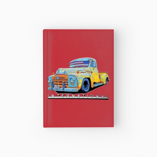 Discover 1951 1952 INTERNATIONAL HARVESTER PICK UP RATROD Hardcover Journal