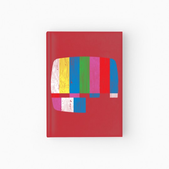 Discover Test Pattern Hardcover Journal