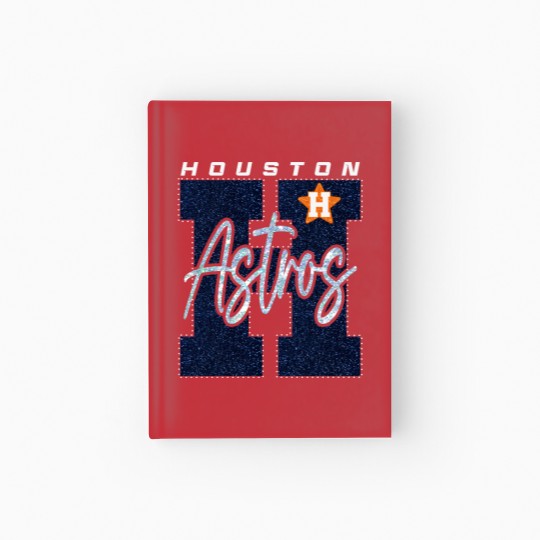 Discover H-Astros Bling Hardcover Journal