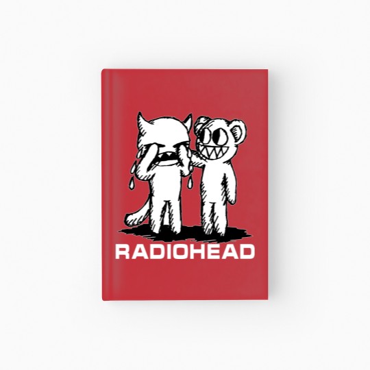 Discover Radiohead Band Hardcover Journal Merch
