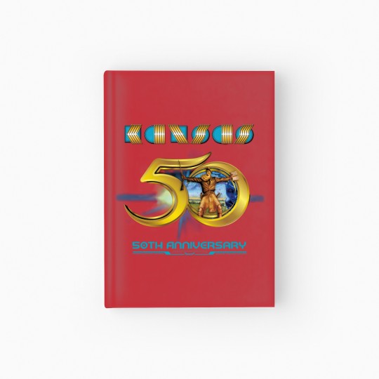 Discover Kansas Band 50th Anniversary Hardcover Journal