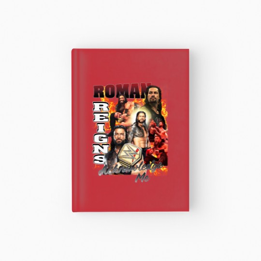 Discover Roman Reigns Acknowledge Me Unisex Softstyle Hardcover Journal, Roman Reigns Unisex Hardcover Journal