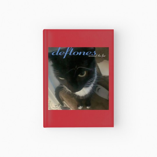 Discover Deftone Hardcover Journal Deftone Cat Meme Hardcover Journal Cattones Gift For Them