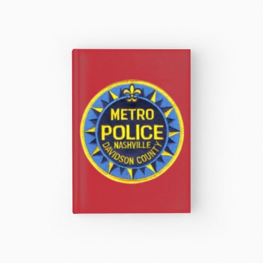 Discover Nashville Metropolitan Police | Classic Hardcover Journal