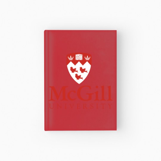 Discover McGill Univ Logo Hardcover Journal