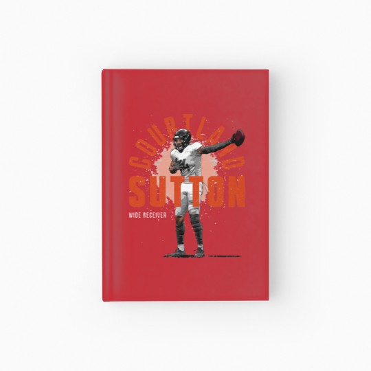 Discover Courtland Sutton Denver Player Name - Courtland Sutton - Hardcover Journal