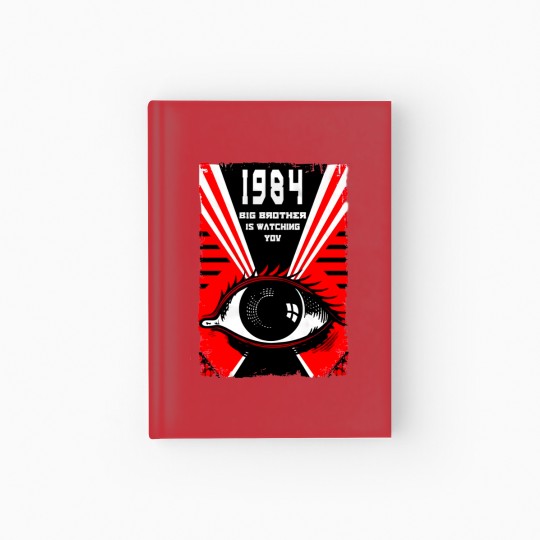 Discover 1984 V10 (Orwell) Poster Men Hardcover Journal