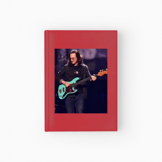 Discover Geddy Lee Hardcover Journal