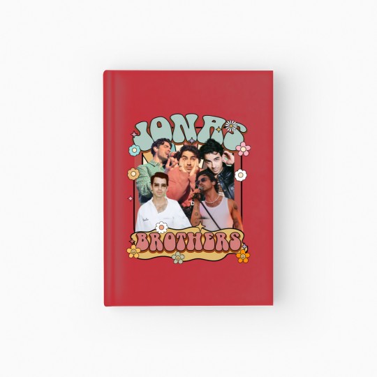 Discover Jonas Brothers Tour 2023 Hardcover Journal, Jonas Brothers The Album Hardcover Journal