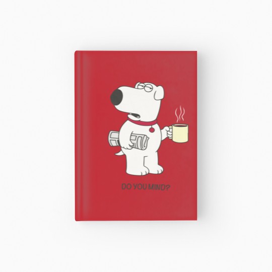 Discover Brian Griffin Happy Hardcover Journal | Family Guy