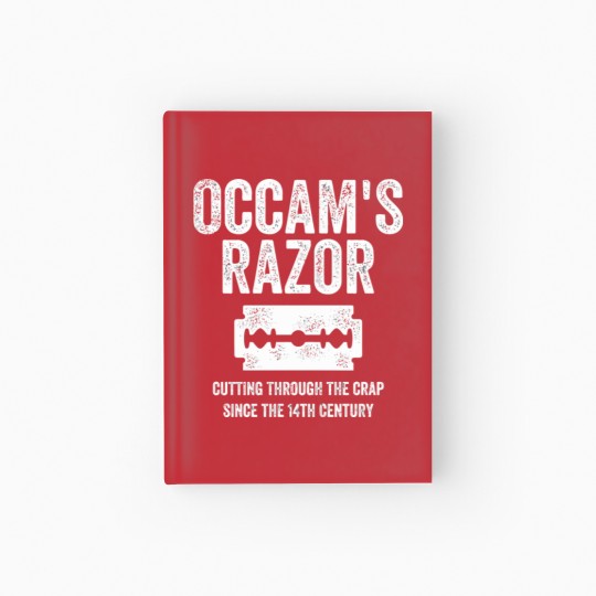 Discover Occam s Razor Hardcover Journal