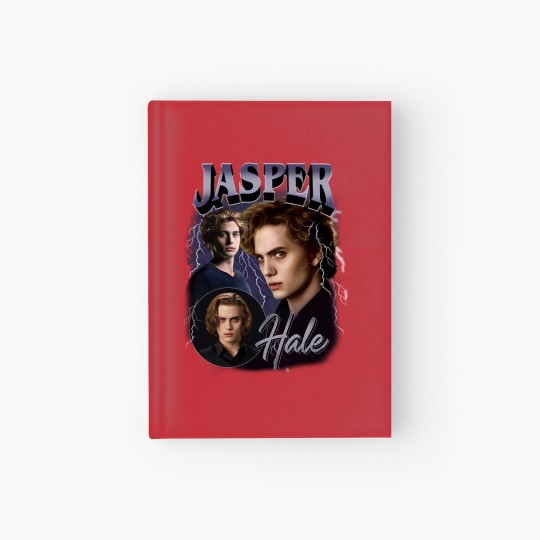 Discover Jasper Hale Hardcover Journal, Jasper Hale Hardcover Journal, Vintage Jasper Hale Twilight saga Hardcover Journal