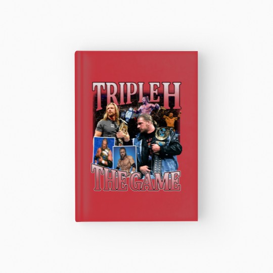 Discover Retro Triple H Hardcover Journal, Triple H Vintage Hardcover Journal