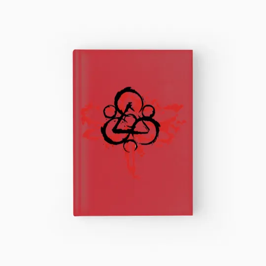 Discover Dragonfly Color Red And Black Coheed And Cambria Hardcover Journal
