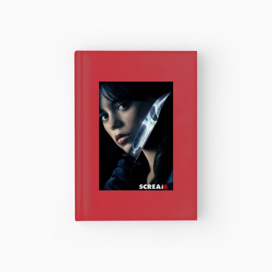 Discover Scream 6 Movie - jenna Ortega - tara carpenter Hardcover Journal