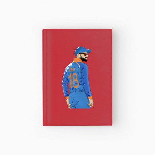 Discover Virat Kohli - Virat Kohlicricketindia1 Inch Beard1 Mo - Hardcover Journal