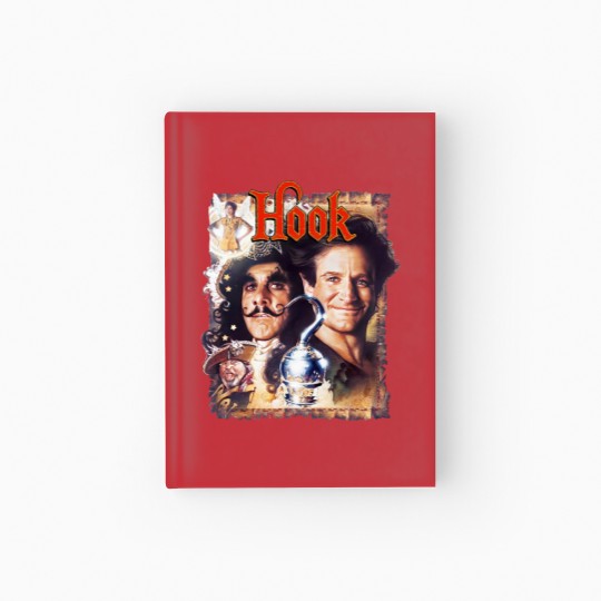 Discover hook 1991 Hardcover Journal Robin Williams