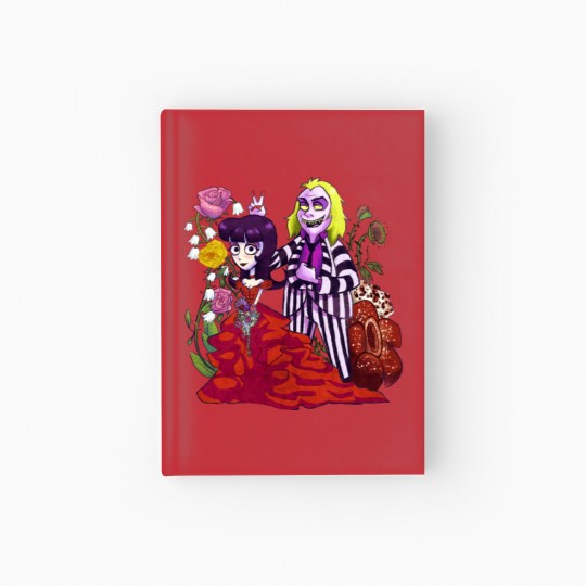 Discover Beetlejuice and Lydia Flowers Hardcover Journal