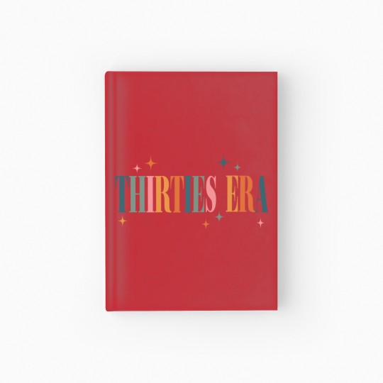 Discover In My Thirties Era  30th Birthday 1994  Hardcover Journal