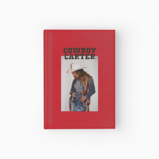 Discover Beyonce Cowboy Carter Act ii Beyince Hardcover Journal Unisex Cotton Ringer Hardcover Journal