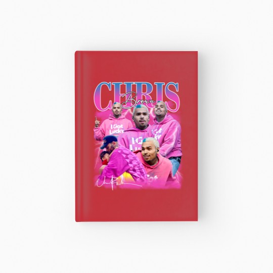 Discover Chris Brown Hardcover Journal, Chris Brown Lover Hardcover Journal, Chris Brown