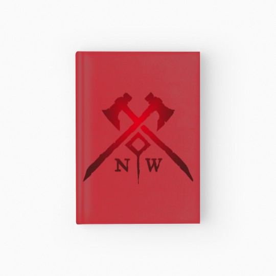 Discover New World - simple design Hardcover Journal