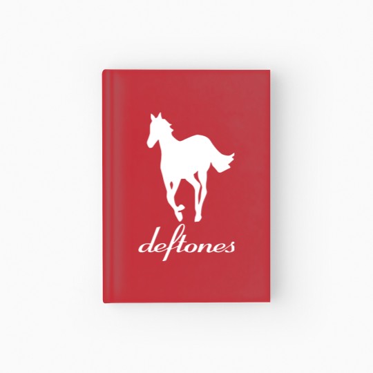 Discover Vintage Deftone Pony Logo Hardcover Journal