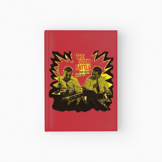 Discover Buddy Rich  Gene Krupa Drum Battle Hardcover Journal