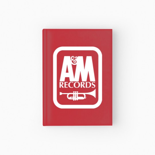 Discover A&M Records Hardcover Journal - Defunct Record Company Logo