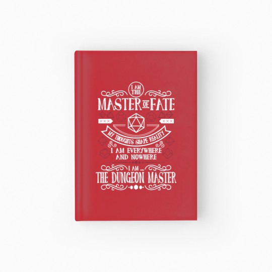 Discover Dungeon Master (Black) Hardcover Journal
