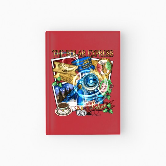 Discover 22 Christmas Polar Express Hardcover Journal