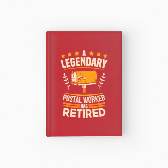 Discover Postal Worker, Retired Postal Worker Hardcover Journal