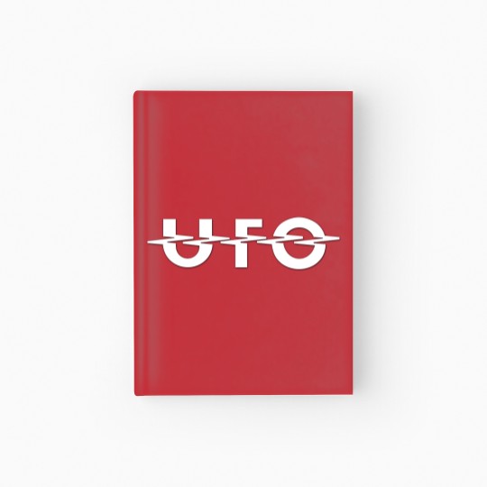 Discover UFO ROCK BAND DE Hardcover Journal