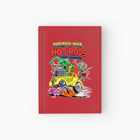 Discover Rare Vintage 1991s Rat Fink Hot Rods ROTH Hardcover Journal